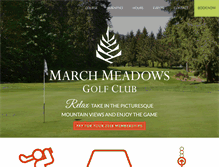 Tablet Screenshot of marchmeadowsgolf.com